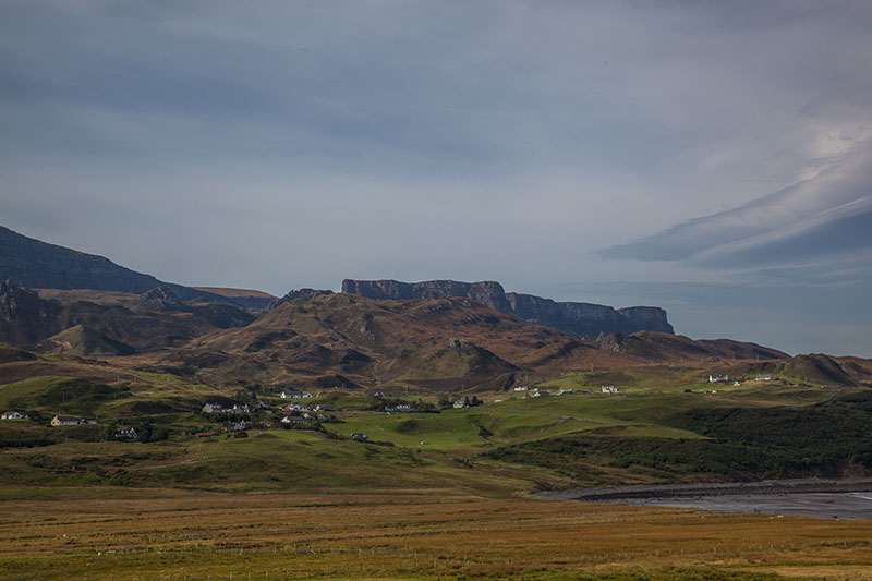 Durch das Hügelland der Isle of Skye