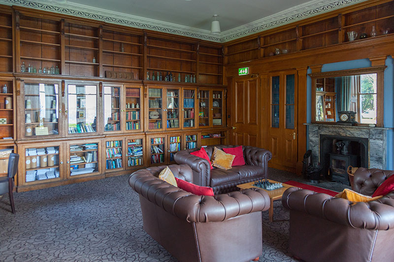 Raasay House, Bibliothek