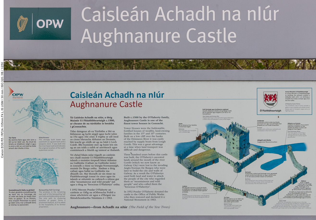 Infos zum Aughnanure Castle