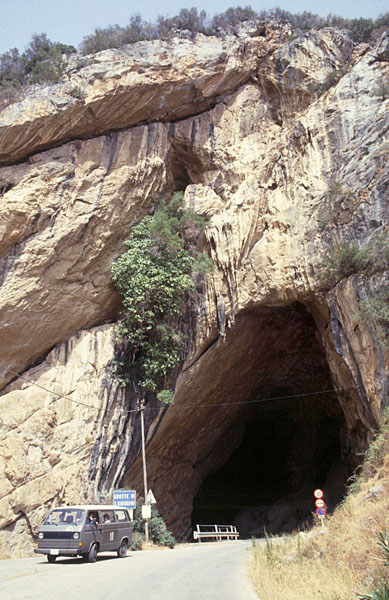 Die Grotte von San Giovanni