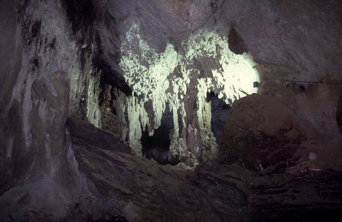 Im inneren der Höhle