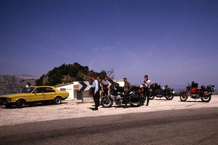 An der Ostküste treffen wir auf Kameraden, die mit dem Auto unterwegs sind