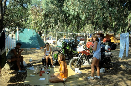 Campingplatz an der Costa Rei