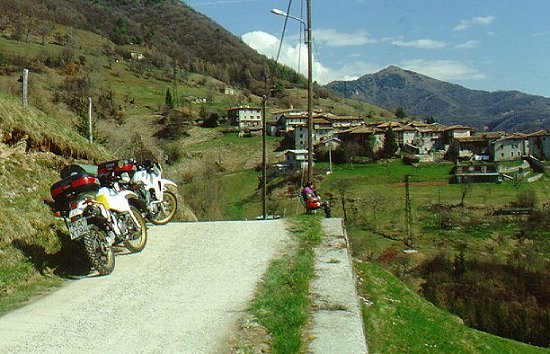 In den Bergen bei Tremosine