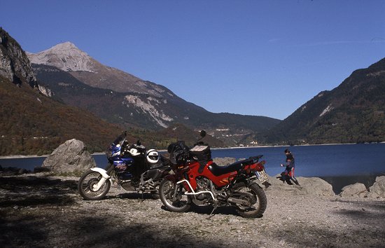 Pause am Lago di Molveno