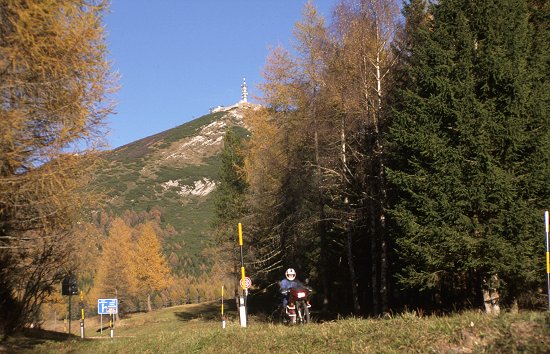 Der Gipfel des Monte Bondone