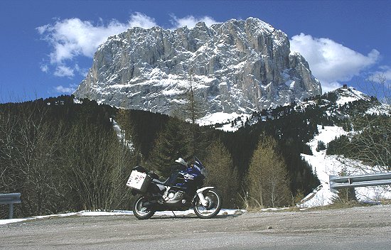 Richtung Sella-Pass ist es dann schon richtig schön ...