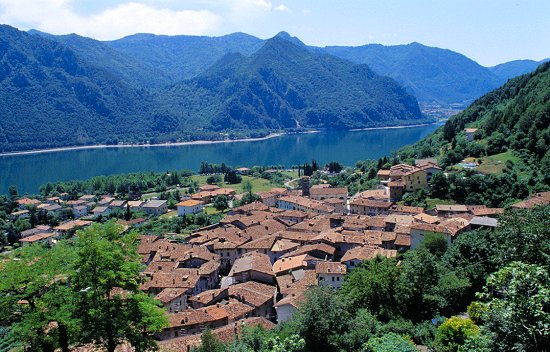 Endlich, am Lago di Ledro