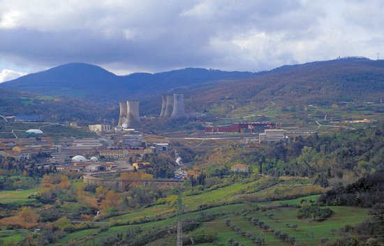 Im Val di Diavolo wird aus Erdwärme Energie gewonnen