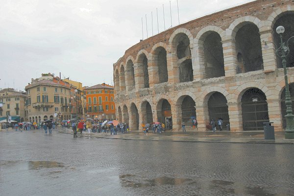 Die berühmte Arena von Verona