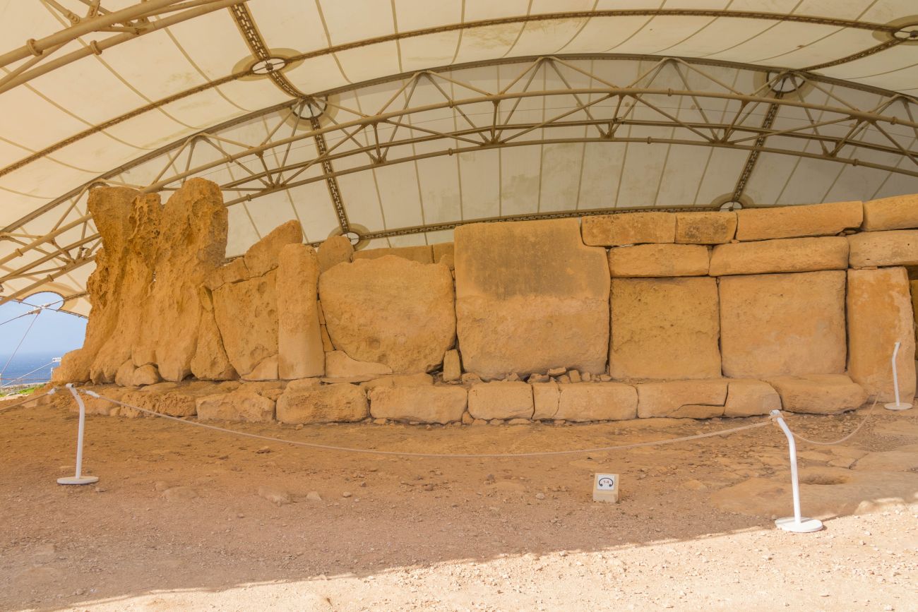 Tempel-Ausgrabungsstätte "Hagar Qim" 