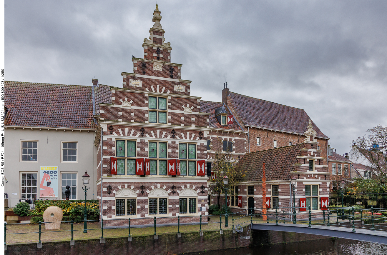 ... außerdem ist es ein Haus für Kunst und Geschichte mitten in der Altstadt von Amersfoort