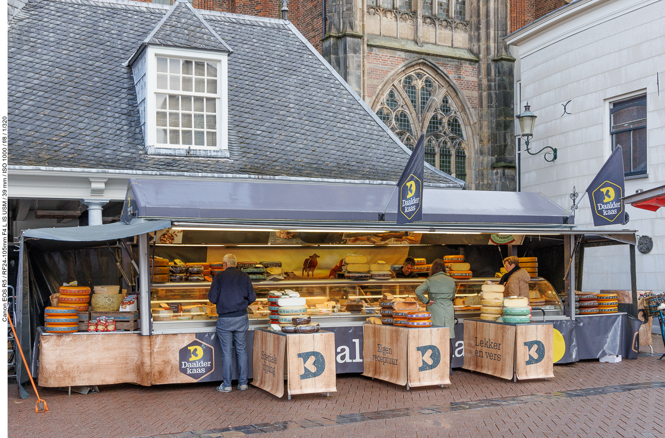 Auf dem Marktplatz in Amersfoort