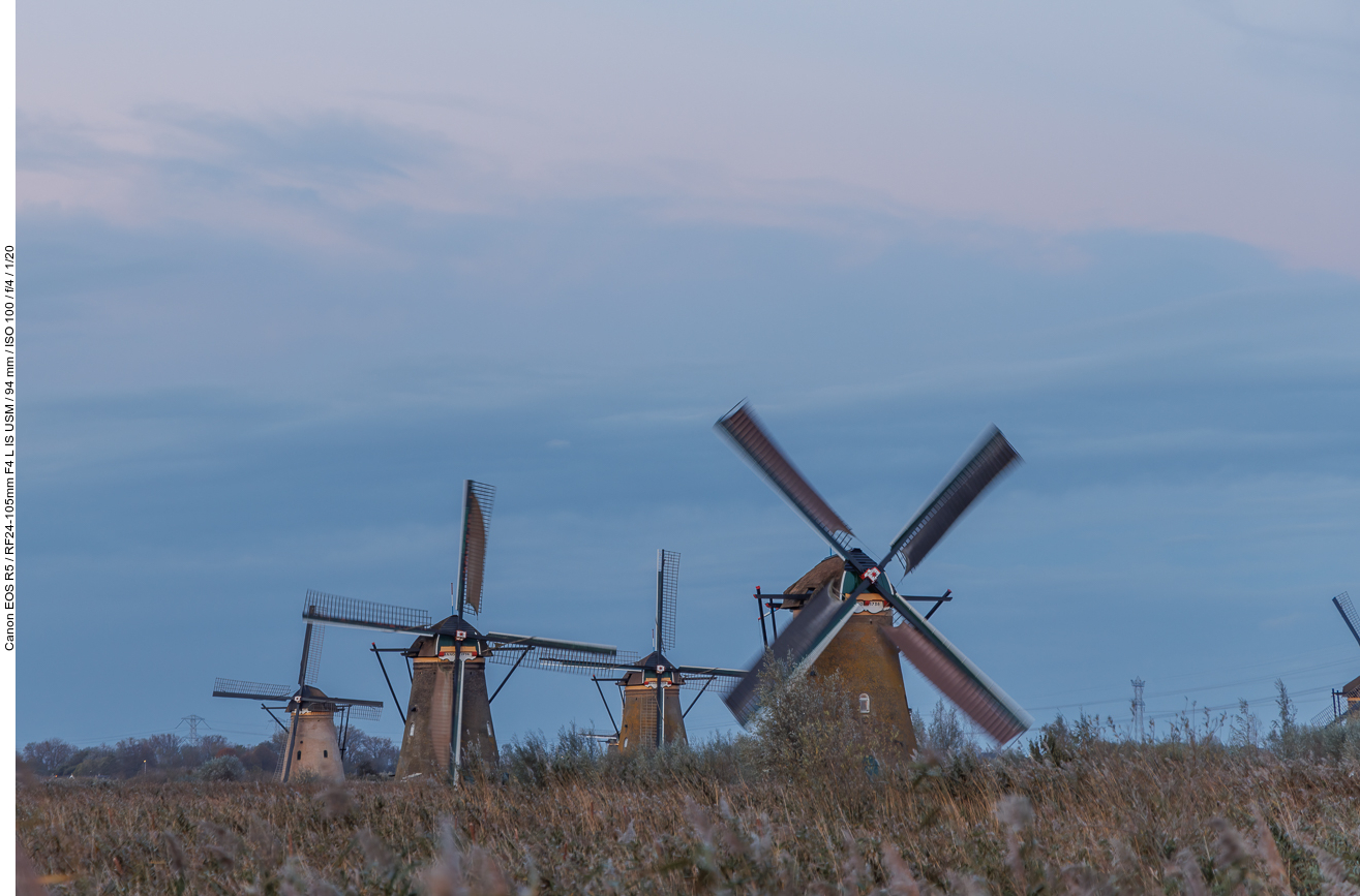 Dabei handelt es sich um eine Gruppe von 19 Windpumpen, die dazu dienen, das anfallende Wasser aus den Poldern abzupumpen, um so den Boden landwirtschaftlich nutzbar zu machen