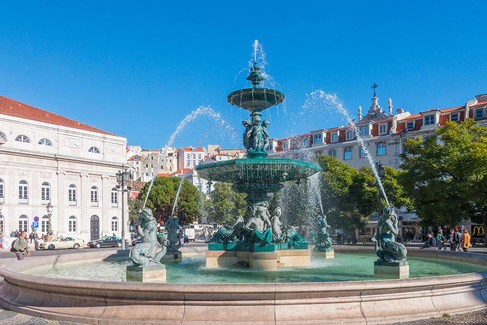 Brunnen in der Innenstadt 