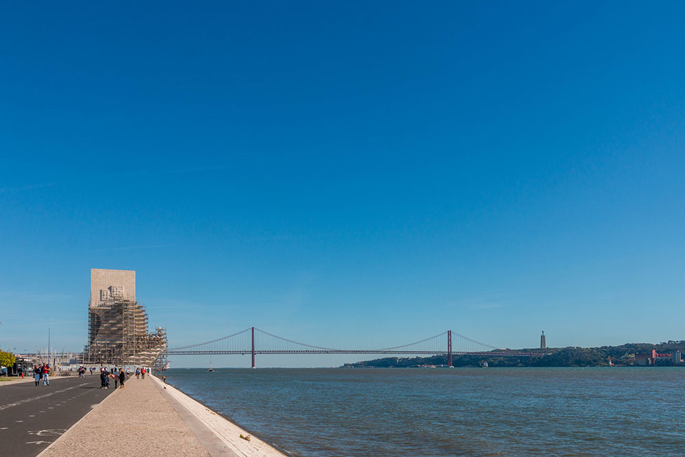 Seefahrerdenkmal, Ponte und Cristo Rei 