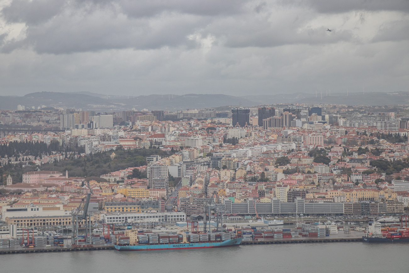 Blick nach Lissabon 
