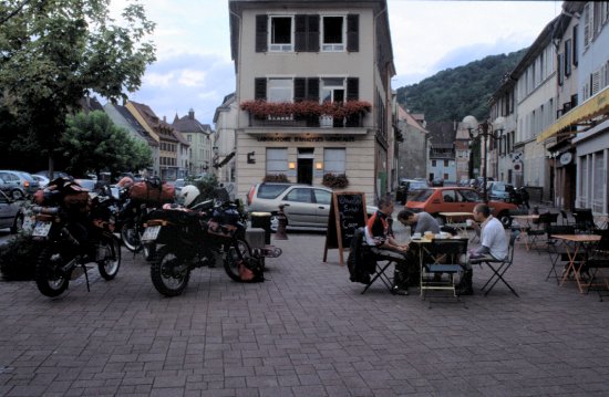 Gemütliches Frühstück in Thann