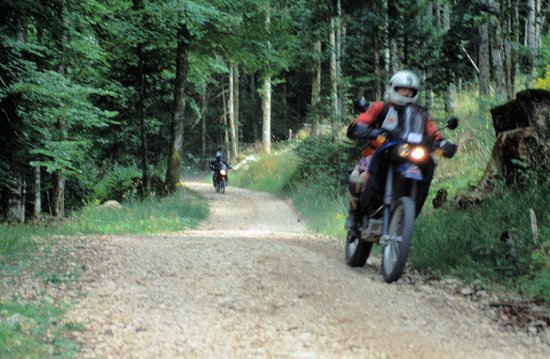 Schotterstreckchen im Jura