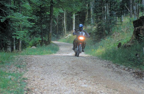 Michael (noch) auf Transalp unterwegs