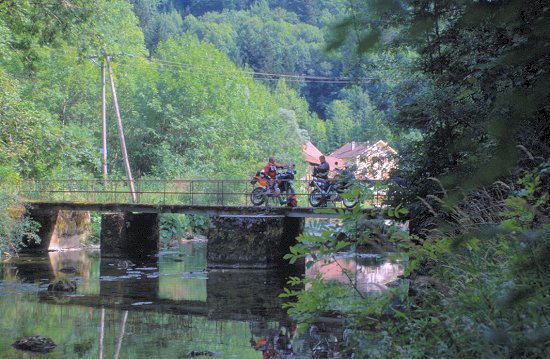 Diese Brücke war eine Sackgasse