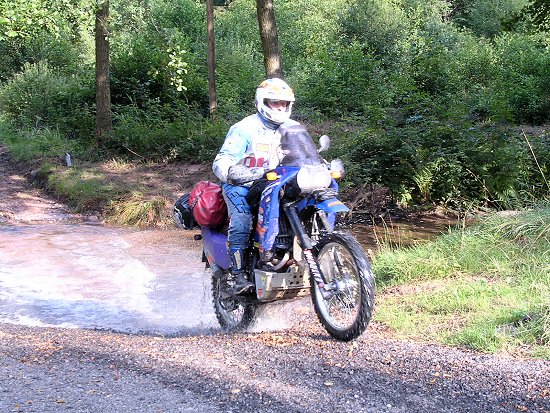 Wasserdurchfahrten machen einfach Spaß