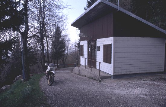 Die kleine Grenzstation hat geschlossen