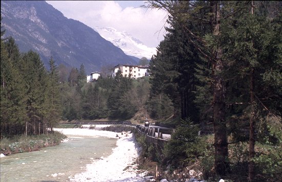 Auf der italienischen Seite, an der Roccolana