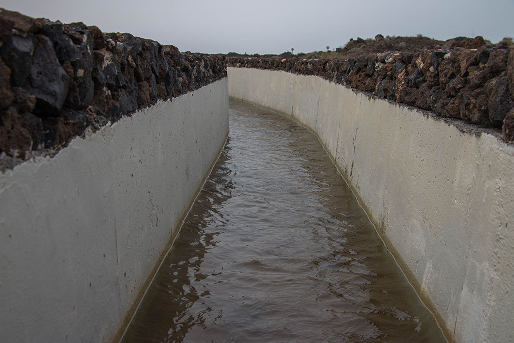 Wasserkanal bei der Saline