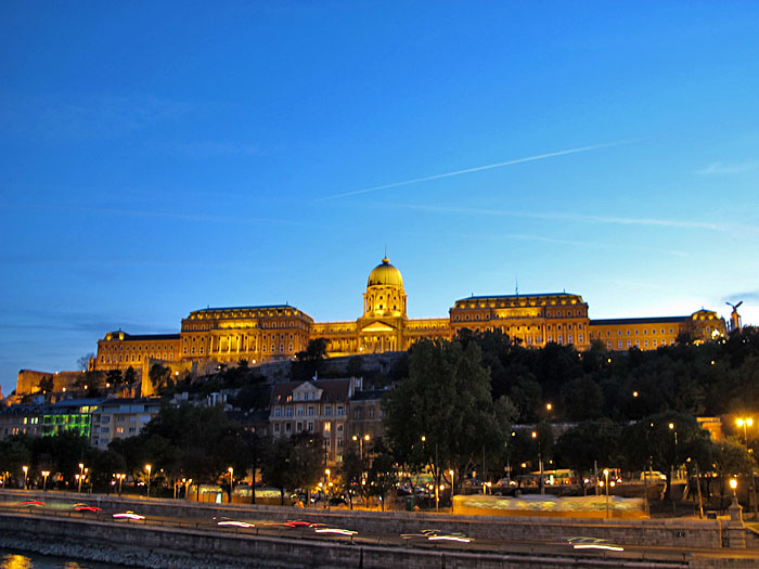 Die Budaer Burg beherbergt u. a. die Nationalgalerie