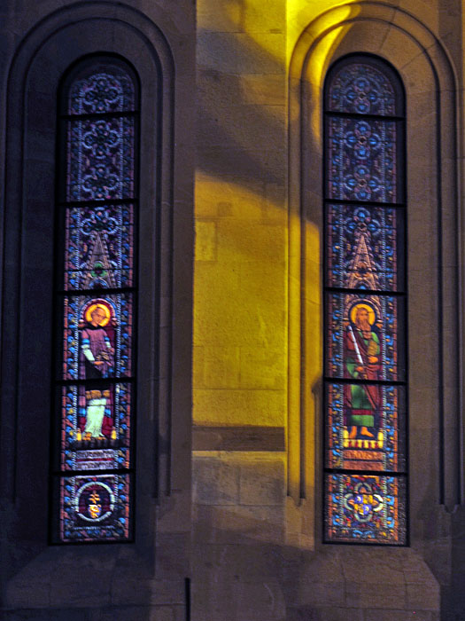 Fenster der Matthiaskirche