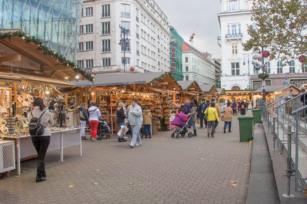 Auf dem Weihnachtsmarkt