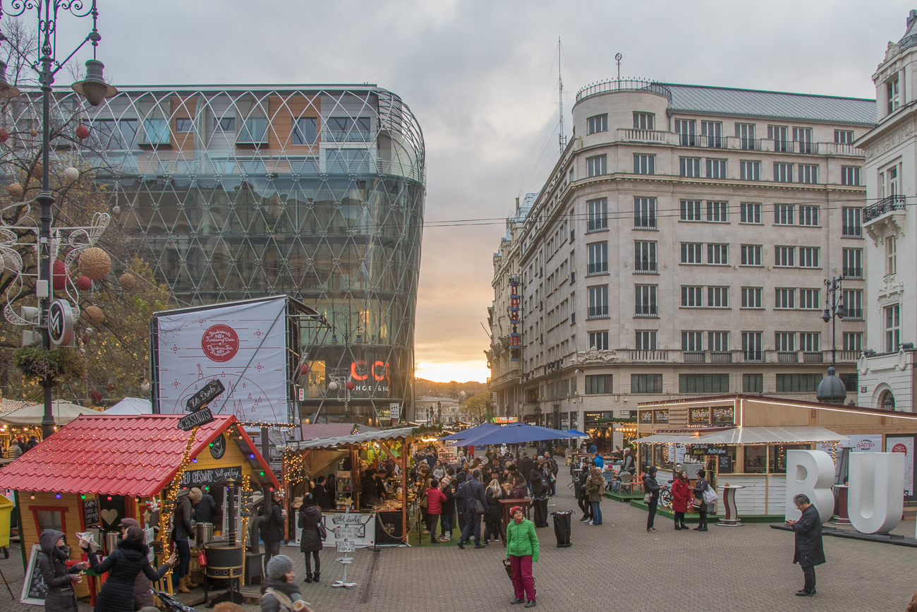 Auf dem Weihnachtsmarkt