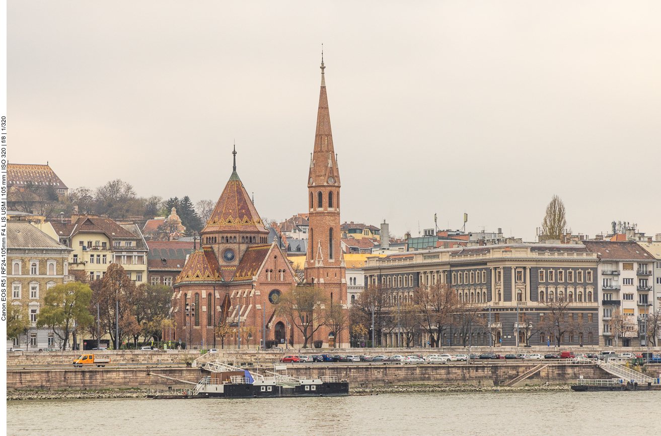 Reformierte Kirche auf dem Szilágyi Dezsö Platz