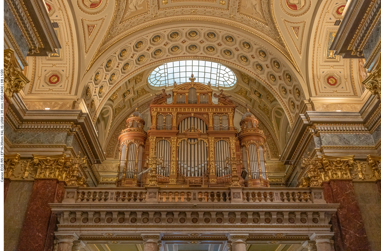 Die Orgel in der St.-Stephans-Basilika