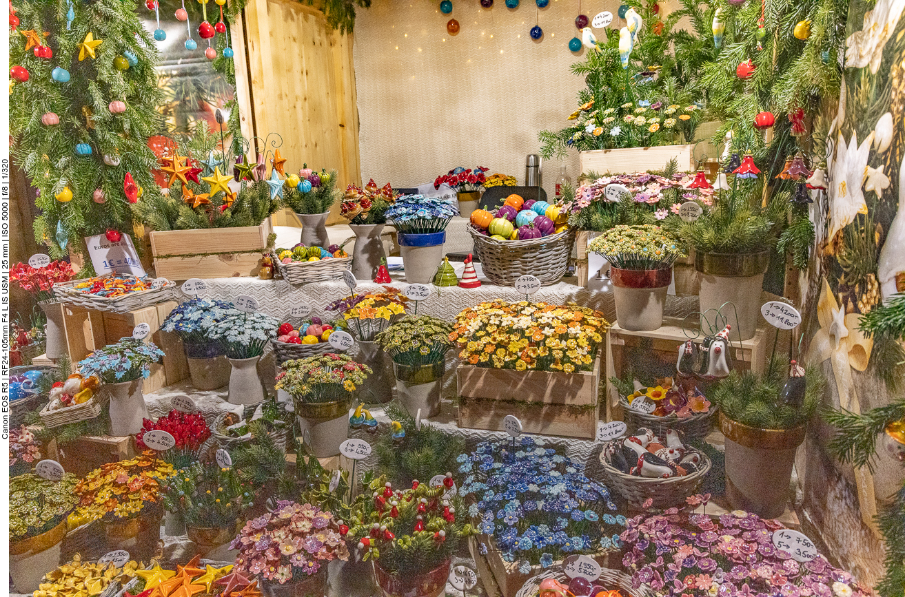 Keramik-Blumen