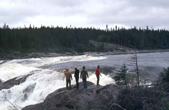 Stromschnellen des Churchill River