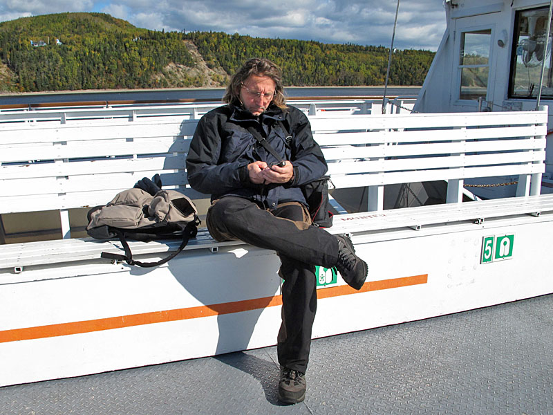 Vorbereitungen für's Whale watching