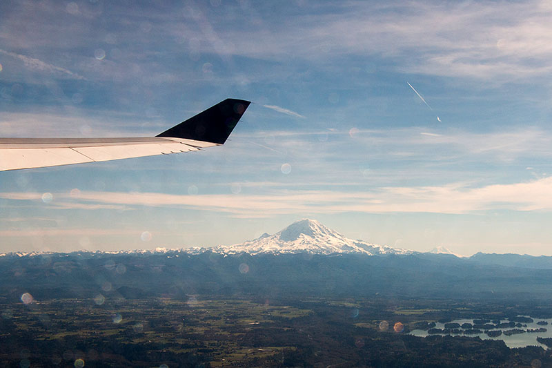 Mount Rainier, südöstlich von Seattle