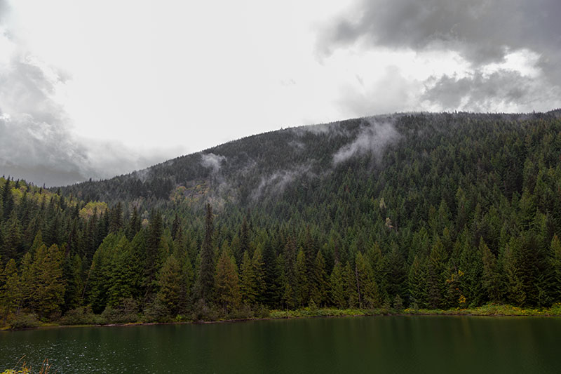 Fahrt in den Kokanee Provincial Park