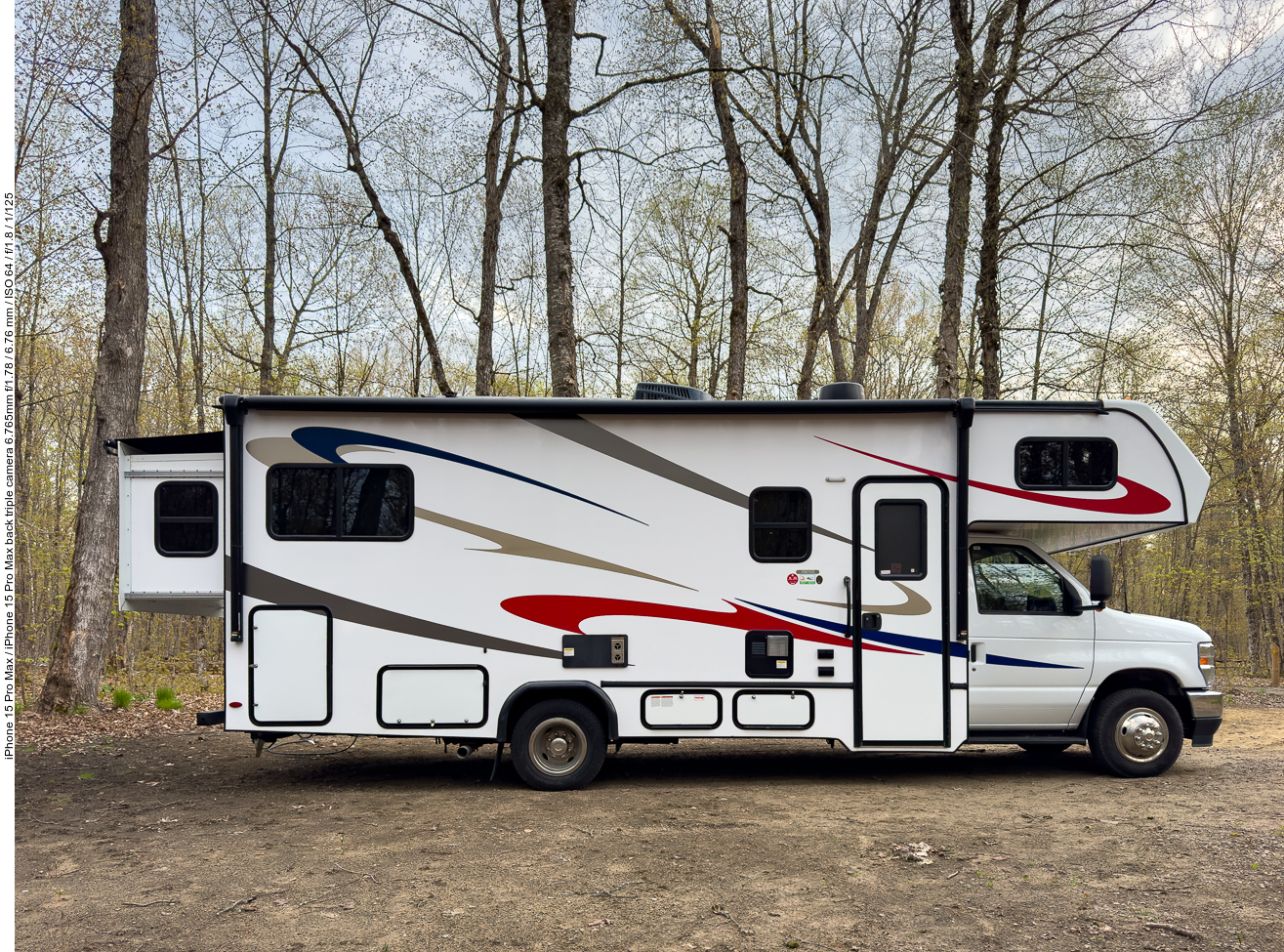 Unser Platz auf dem Campground