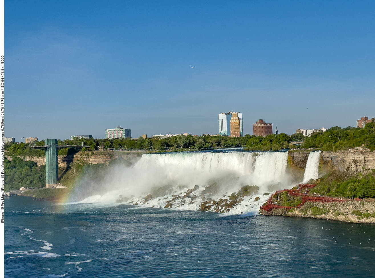 American und Bridal Veil Falls