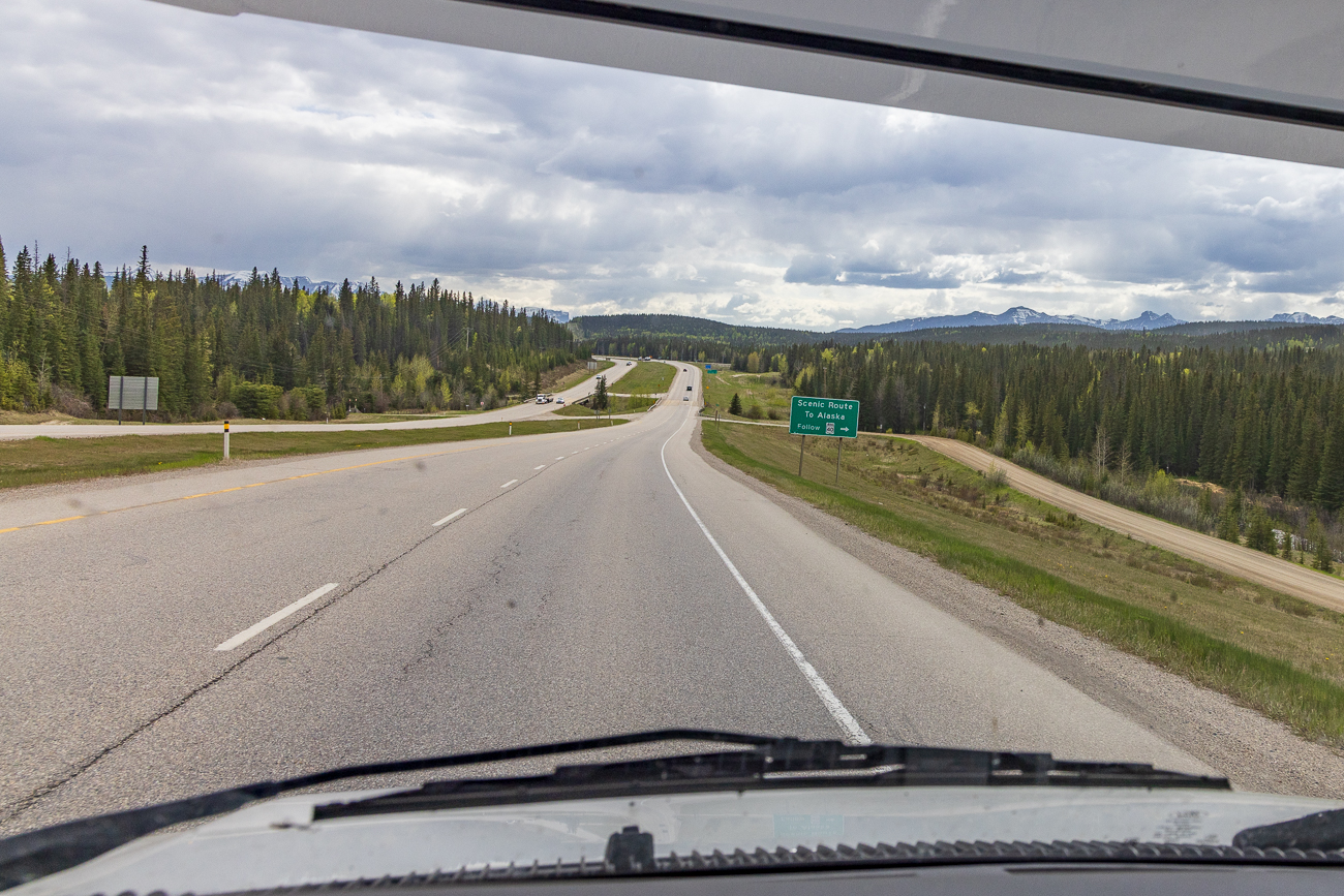 Da würden wir auch gerne abbiegen, Scenic Route to Alaska