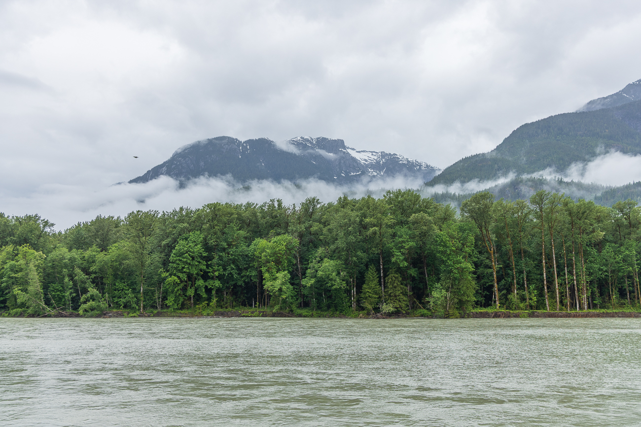 Auf dem R&uuml;ckweg stoppen wir am Squamish River