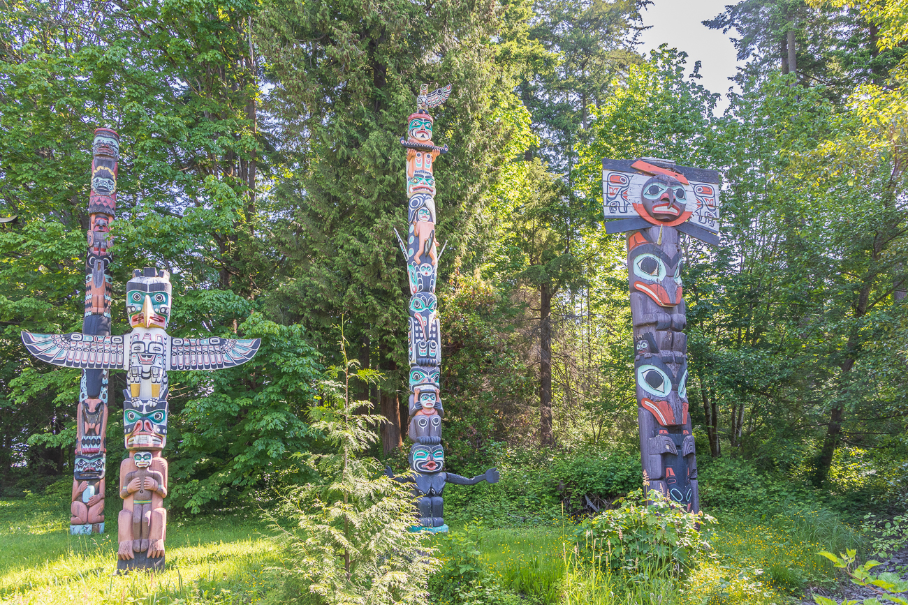 Brockton Point Totem Poles