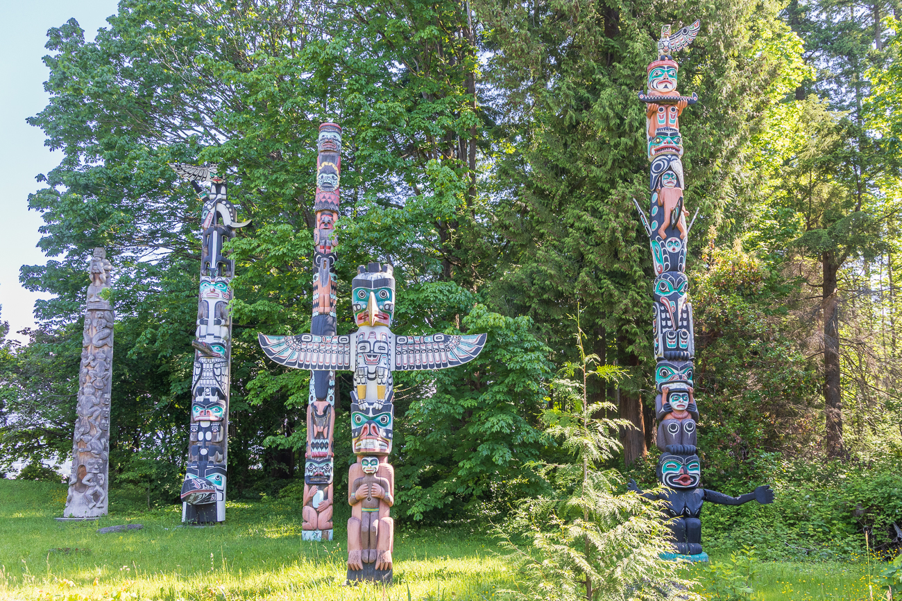 Brockton Point Totem Poles