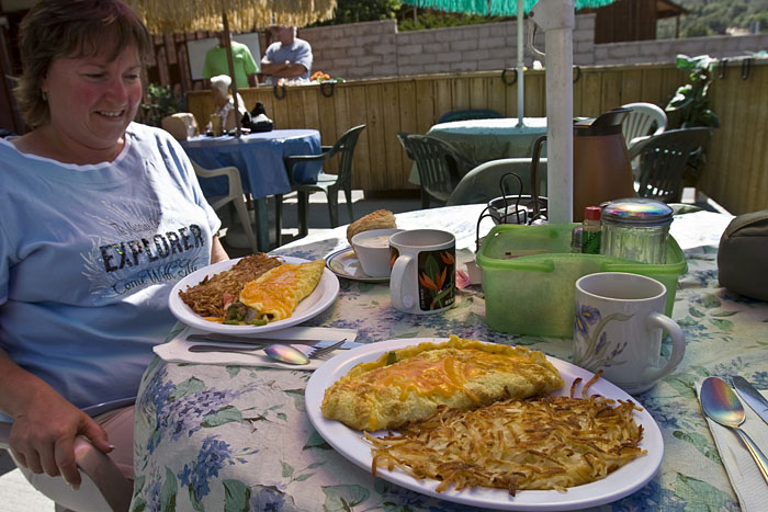 Deftiges Frühstück