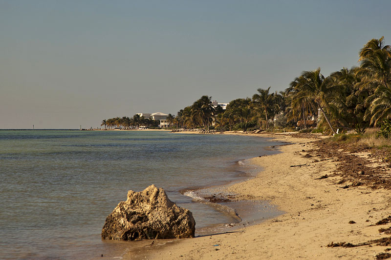 Einsamer Strand - ist ja auch kein Badewetter ;-)