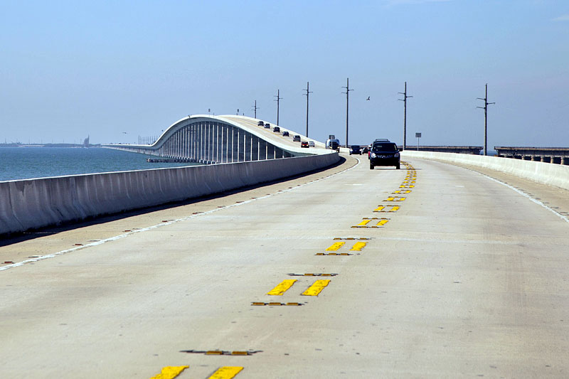 Auf der Seven Mile Bridge