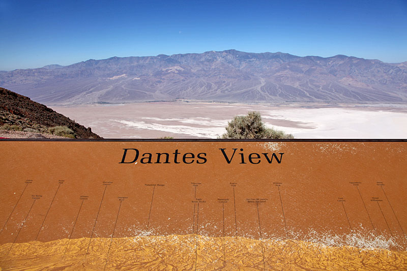 Ausblick vom Dantes View ...